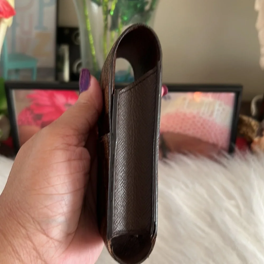 Louis Vuitton Damier Ebene Cigarette Case or lipstick case. Date Code CT0093 - Picture 6 of 15